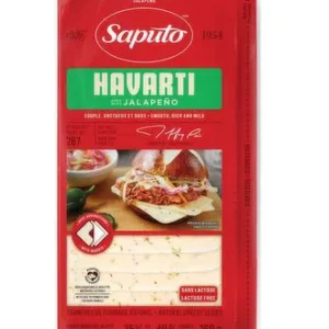 Havarti Jalapeno tranché Saputo 160 G