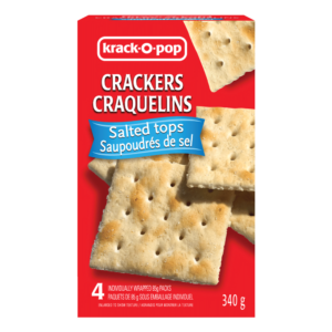 Craquelins Krack-O-Pop Saupoudrés de sel 340 g