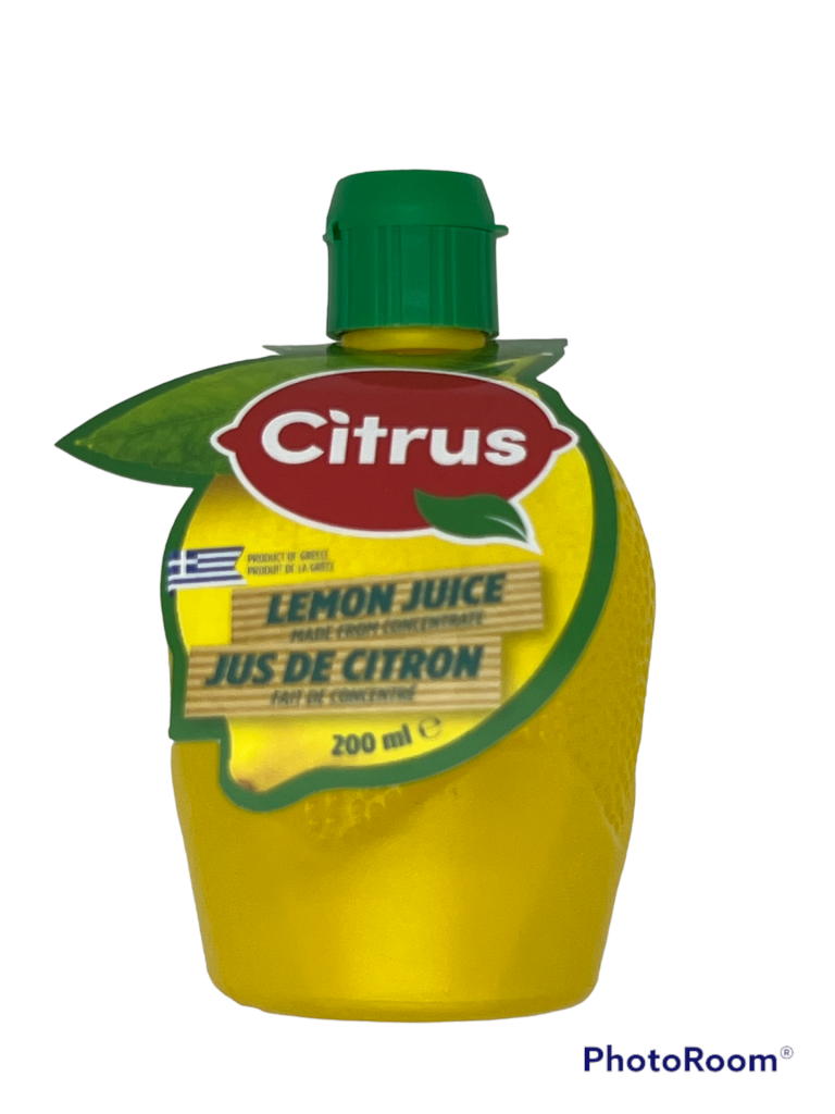 Jus de Citron Citrus 200ml Fruiterie Potager