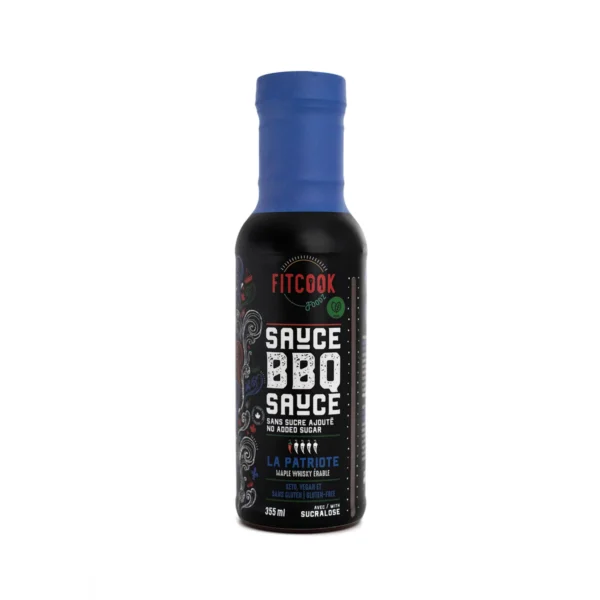 Sauce BBQ La Patriote Fitcook - 355 ml