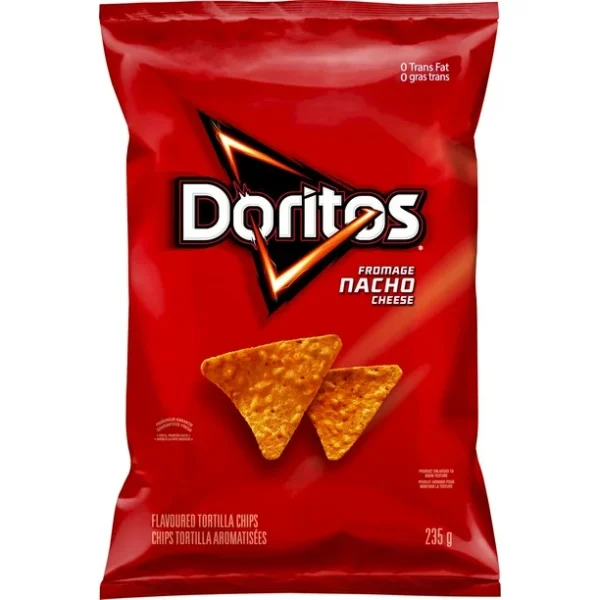 Croustilles Doritos Fromage Nacho - 235 g