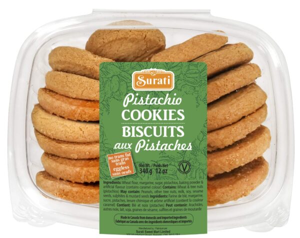 Biscuits aux Pistaches Surati – 340 g