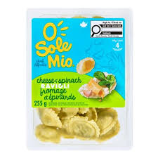 Ravioli Fromage et Épinard O Sole Mio 255 g