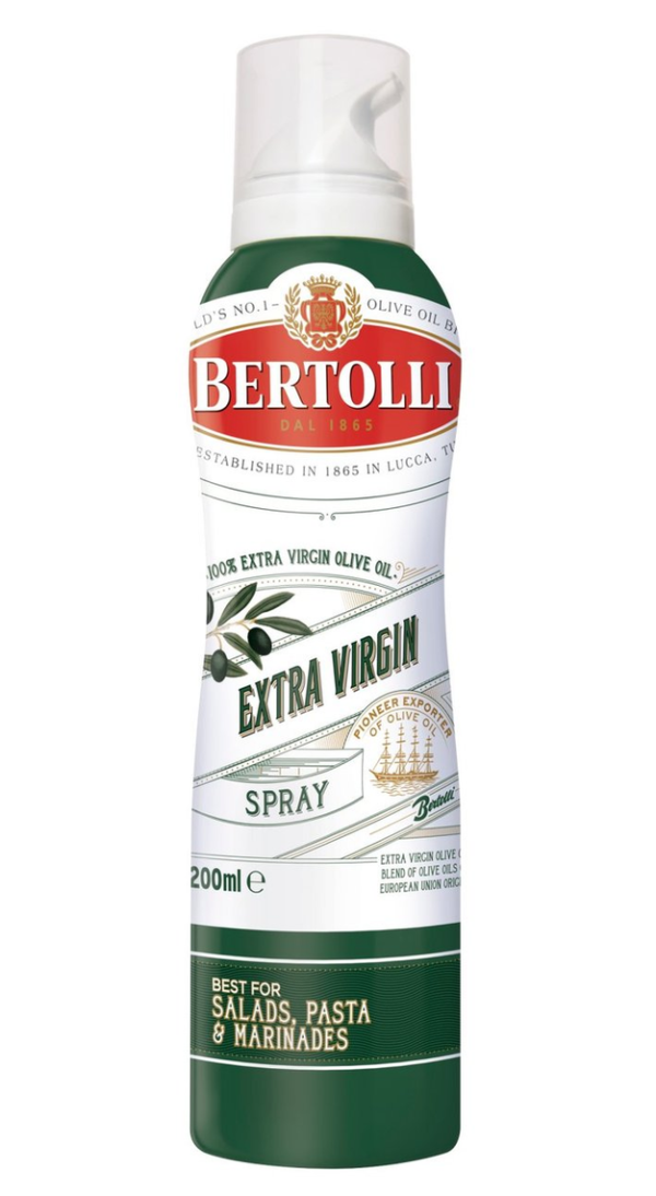 Vaporisateur d'Huile d'Olive Extra Vierge Bertolli 200 ml