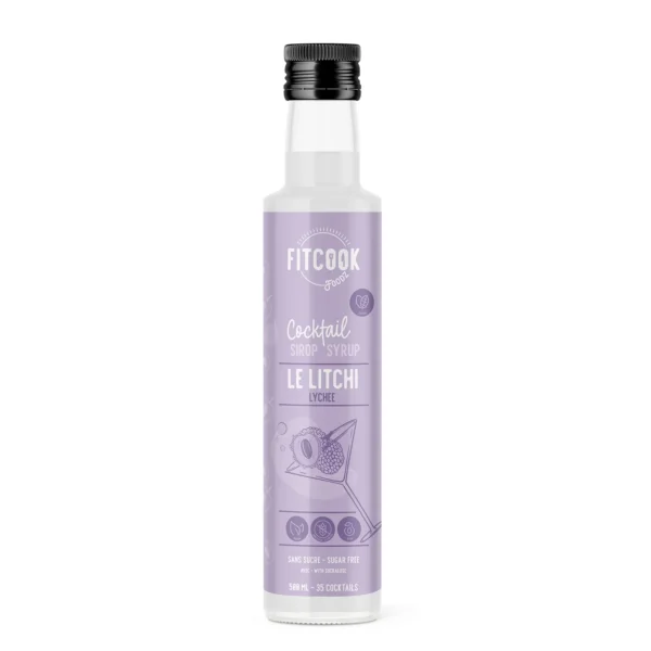 Sirop Cocktail Le Litchi Fitcook 500 ml
