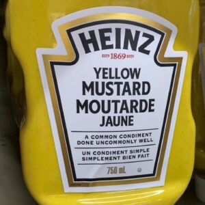 Moutarde Jaune Heinz 750 ml