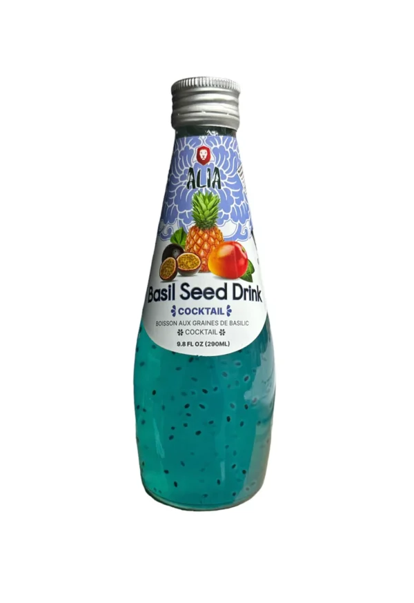 Boisson aux graines de Basilic Cocktail Alia 290 ml