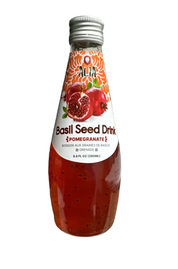 Boisson aux graines de Basilic Grenade Alia 290 ml