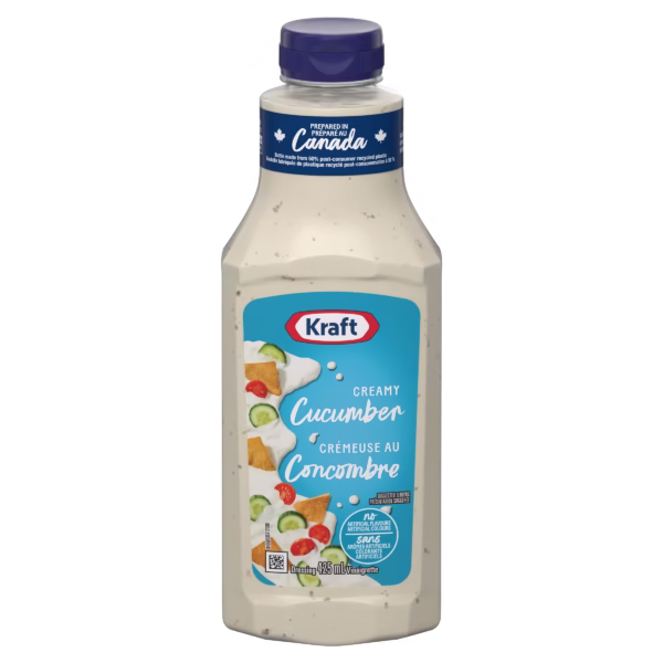 Vinaigrette Crémeuse au Concombre Kraft 425 ml
