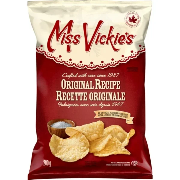 Croustilles Miss Vickie's Recette Originale 200 g