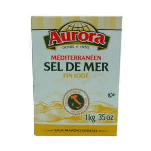 Sel de Mer Fin Iodé Aurora - 1 kg