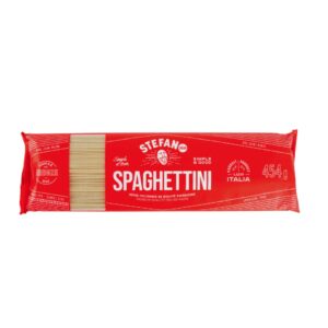 Pâtes Alimentaires Spaghettini Stefano 454g