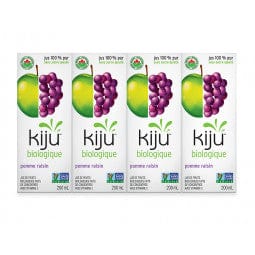 Jus Biologique Pomme Raisin Kiju 4 x 200 ml