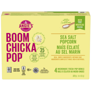 Mais Éclaté au Sel Marin Angie's Boomchickapop 372 g