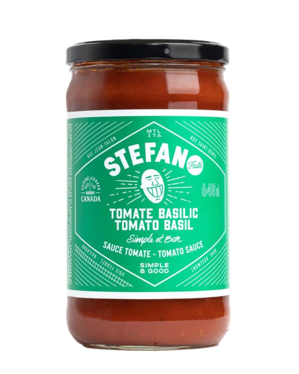 Stefano Sauce Tomate Tomate Basilic 648 ml