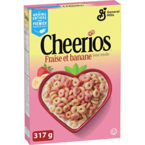 Céréale Cheerios Fraise et Banane General Mills 317 g