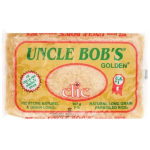 Riz Étuvé à grain long Uncle Bob's 2 lbs (907 g)
