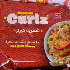 Nouilles Instantanées Saveur de Piment Fort Curlz