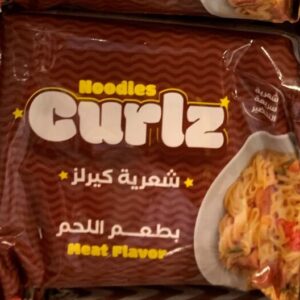 Nouilles Instantanées Saveur de Viande Curlz