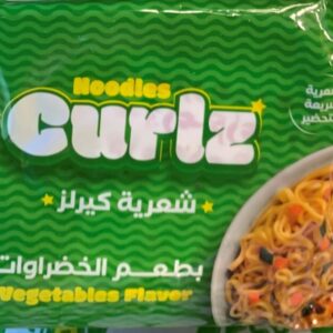 Nouilles Instantanées Saveur Végétale Curlz