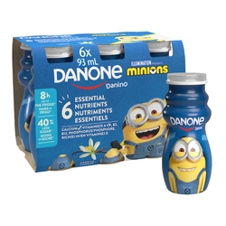 Yogourt à boire Vanille Danone 6 x 93 ml