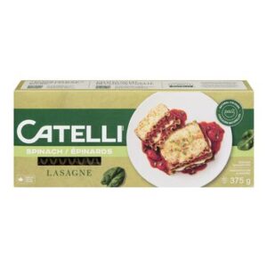 Lasagne aux Épinards Catelli 375 g