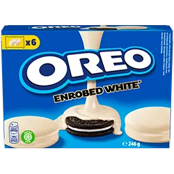 Biscuits Enrobés de Chocolat Blanc Oreo Mondelez International 246 g