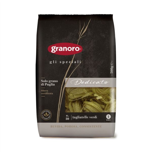 Granoro – Dedicato Tagliatelle verdi 500 g