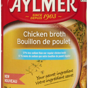 Bouillon de Poulet moins de Sel Aylmer 398 ml