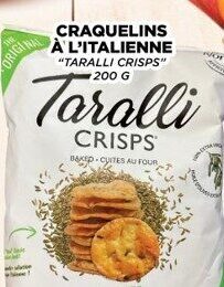 Craquelins à l'italienne Taralli Crisps 200 g