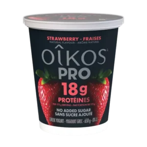 Oîkos - Yogourt Pro 18 g Protéines Fraise 650 g
