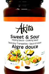 Sauce Asiatique Aigre-Douce Akita – 250 ml