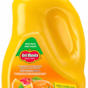 Jus d'orange avec Pulpe Del Monte 2.5 L