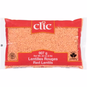 Lentilles Rouges Clic 907 g
