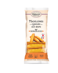 Madeleines Longues aux oeufs Pâtisserie Tradition 250 g