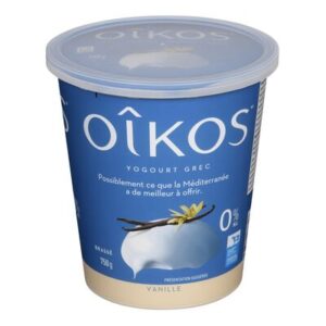 Oîkos - Yogourt 0 % Vanille 750 g