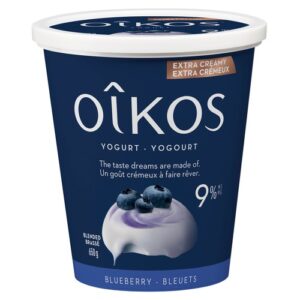 Oîkos - Yogourt Bleuet 9 % 650 g
