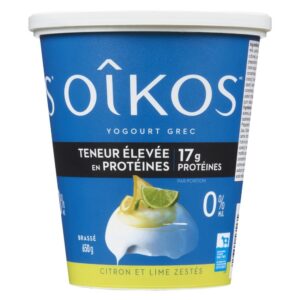 Oîkos - Yogourt 0 % Citron & Lime 650 g