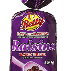 Pain aux raisins Betty 450 g