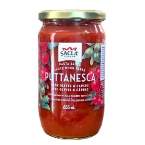 Sauce pour pâtes Puttanesca Sacla 655 ml