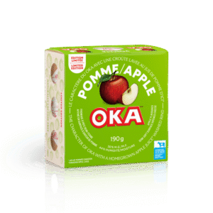 Fromage à pâte demi-ferme Oka Pomme Agropur 190 G