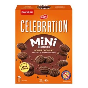 Biscuits mini Célébration au Double chocolat 200 g