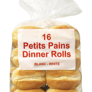 Petits pains blancs Betty 450 g