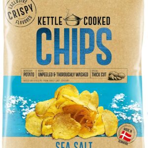 Croustilles au Sea Salt Crispy Kettle Chips 150 g
