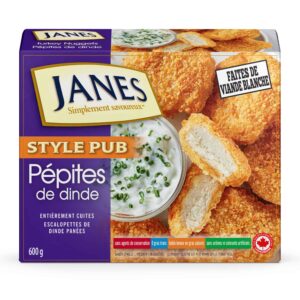 Pépites de Dinde de Style Pub Janes 660 g