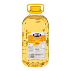 Huile de tournesol Cedar Phoenicia 3 L