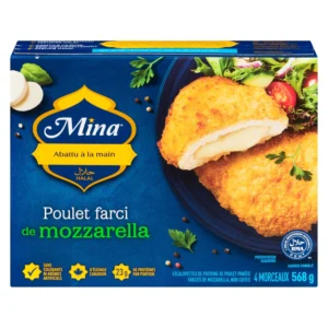 Poulet farci de mozzarella Mina 568 g