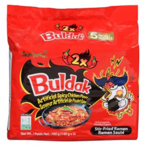 Ramen Sauté Poulet 2x épicé Buldak 700 g