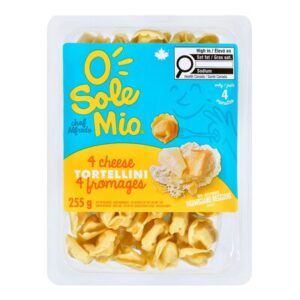 Tortellini 4 fromages O Sole Mio 255 g