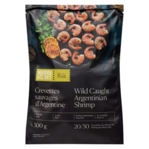 Crevettes Sauvages d'Argentine Marina Del Ray 300 g